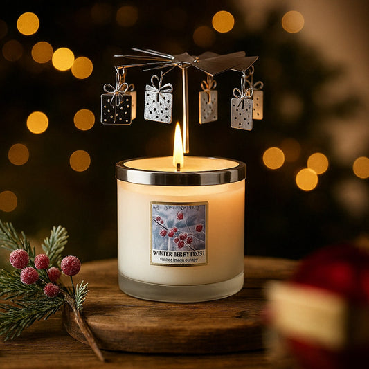 Coffret Bougie Magique – Le Carrousel qui Tourne à la Chaleur - Lune de cœur