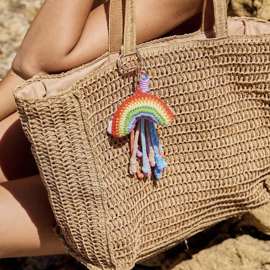 Bijou de sac arc-en-ciel aux couleurs vives – accessoire décoratif fun