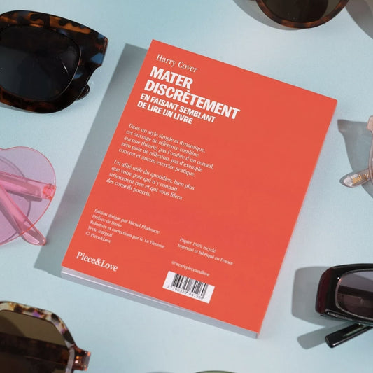 Carnet humoristique à pages blanches, idée cadeau décalée en papier recyclé made in France