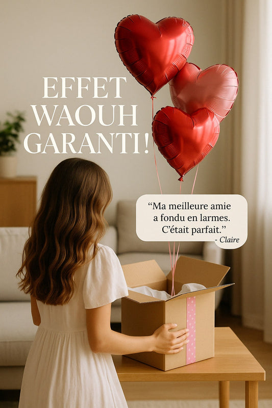 Infographie comparant diff\u00e9rents types de box cadeaux selon l’occasion