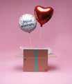 Box ballon anniversaire hélium 