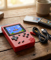 console retro connexion tv cable av
