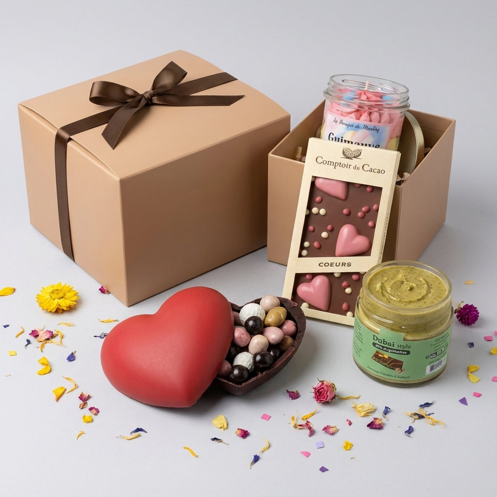 Box Gourmande Premium – Coffret Cadeau Luxe Artisanal