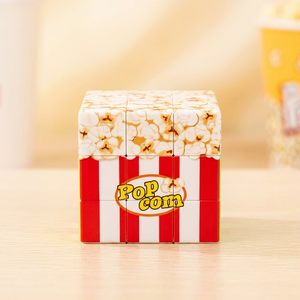 cube magique 3x3 popcorn lumineux