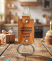 porte cles cuir marron cadeau anniversaire