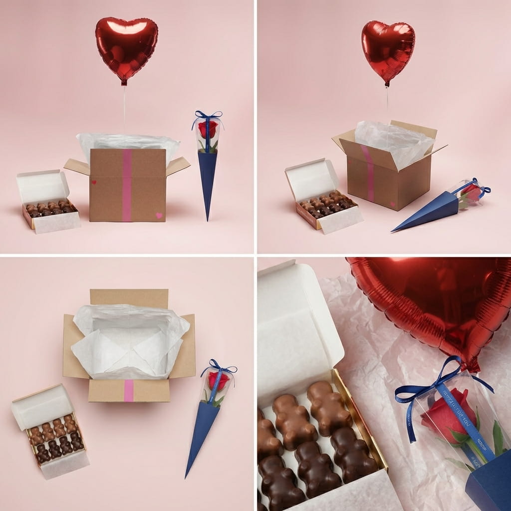 Rose éternelle parfumée élégante cadeau romantique