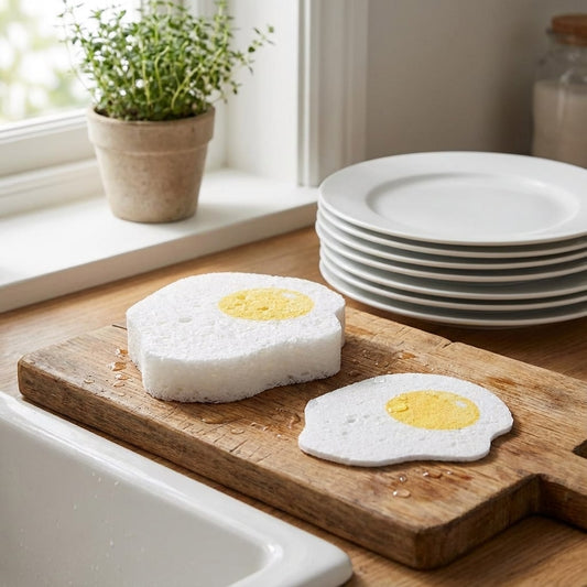 Éponges Soleil sur l’Évier – visuel compressé et dilaté