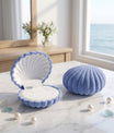 boite bijoux velours coquille cadeau