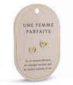  cadeau femme parfaite lune de coeur