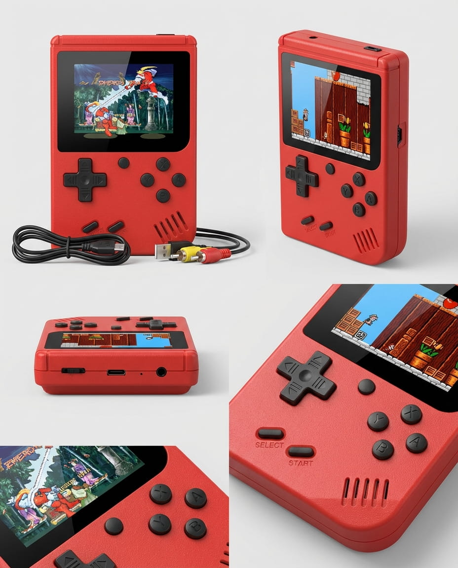 mini console retro portable 500 jeux