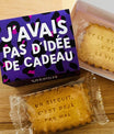 Coffret Biscuits Humoristiques - Lune de cœur 