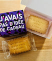 Coffret Biscuits Humoristiques - Lune de cœur 