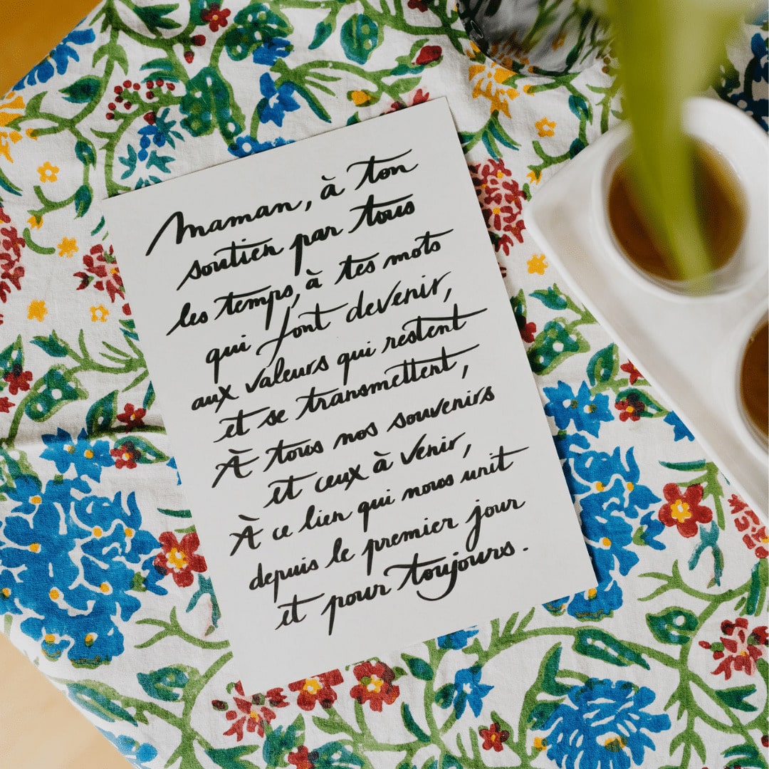 Lettre à Maman – Carte d’Amour à Cœur Ouvert