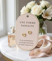 boucles coeur or cadeau femme parfaite lune de coeur
