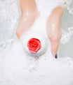 Boule de Bain Effervescente Surprise avec Rose - Lune de cœur 