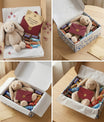 Box Peluche & Chocolats — Coffret Surprise Personnalisé - Lune de cœur 