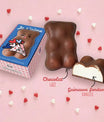 Ourson Guimauve Chocolat XL - Lune de cœur 