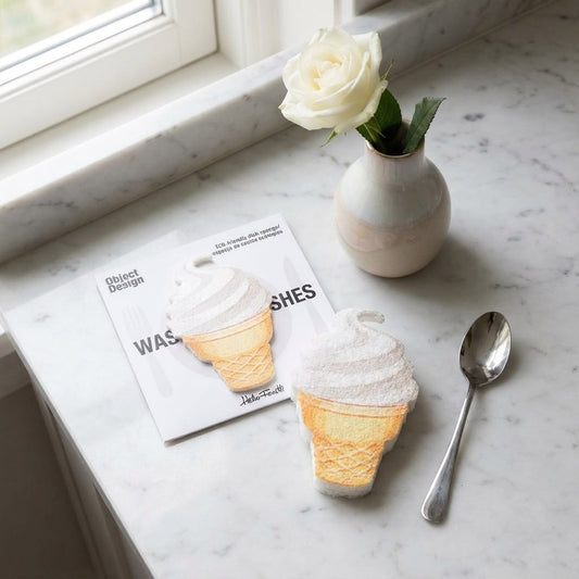 Éponges “Douceur Glacée” – Duo Design Glace Fun & Écolo