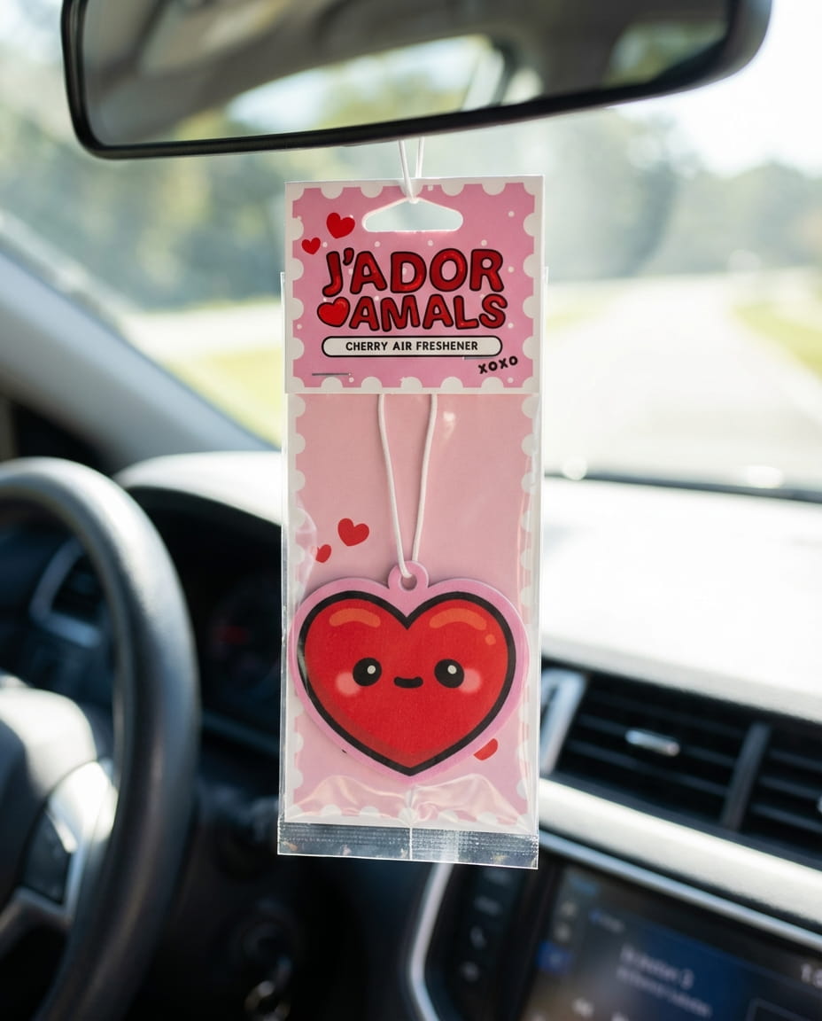 coeur cerise jadoramals cadeau amour