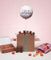 Coffret Anniversaire Clé en Main – Ballon + Douceurs Artisanales