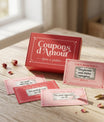 Carte à gratter Coupon d'Amour rose à offrir en couple