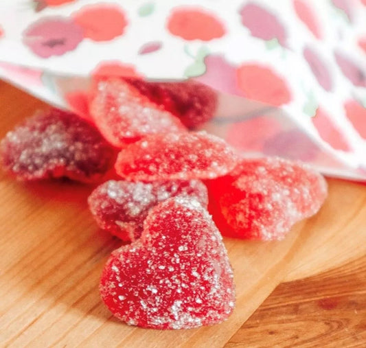 Bonbons Cœurs Bio & Vegan - Lune de cœur 
