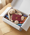 Box Peluche & Chocolats — Coffret Surprise Personnalisé - Lune de cœur 