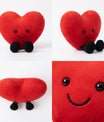 coussin coeur amour decoration