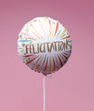 Ballon Félicitations - Lune de cœur 