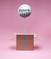 Ballon Happy Birthday Bougies - Lune de cœur 
