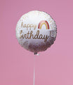 Ballon Boho Birthday - Lune de cœur 