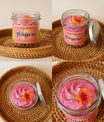 Bougie parfumée Hibiscus artisanale en cire de soja
