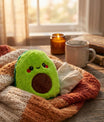 ouillotte peluche avocat dans une chambre cozy