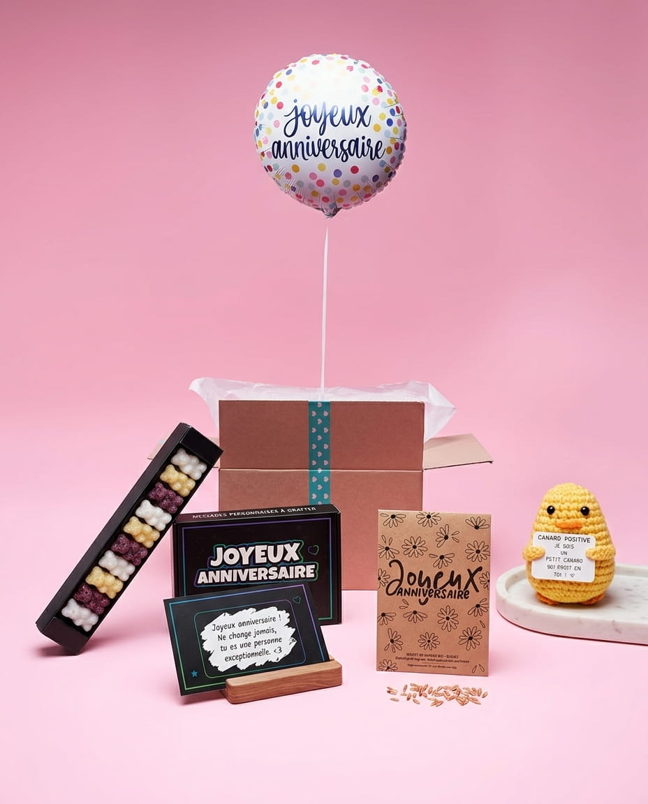 Pack Anniversaire Surprise – Effet Wahou