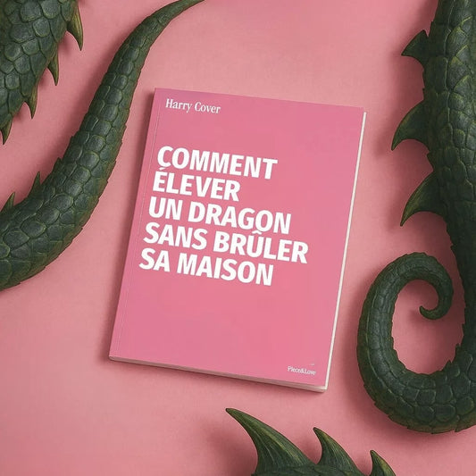 Carnet Dragon humoristique avec pages blanches, cadeau original à 10,90€