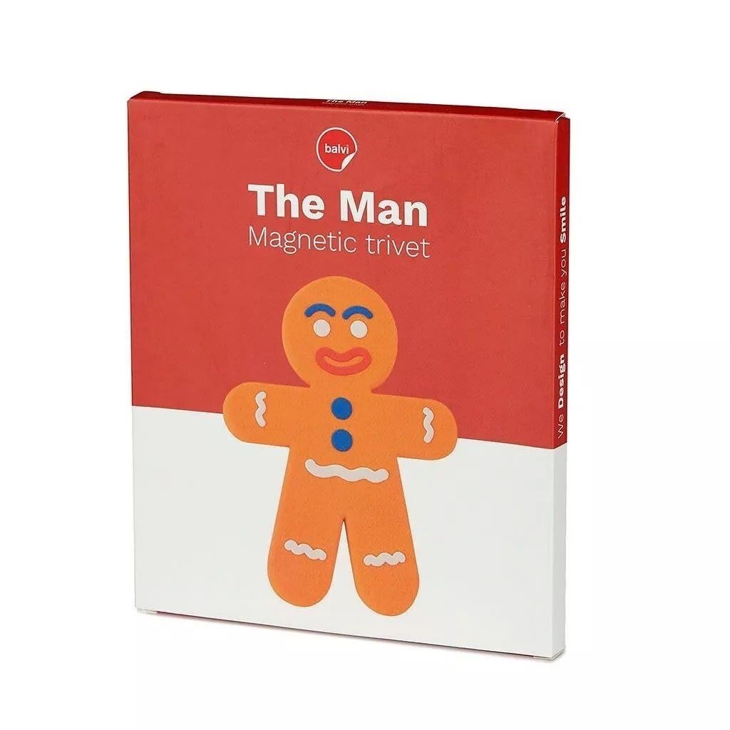 Dessous de plat The Man intégré dans une box cadeau surprise