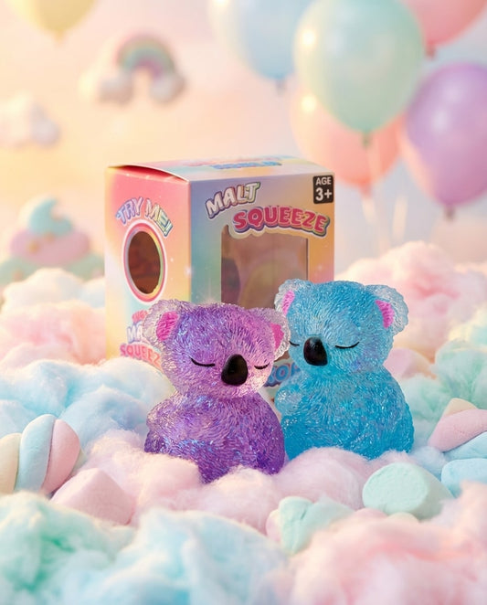 Jouet anti-stress koala à presser en caoutchouc TPR