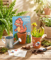 Kit plante carnivore enfant T-Rex – pot terre cuite et graines