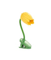Lampe de lecture tulipe jaune avec clip flexible Balvi