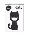 Détail design chat de l’ouvre-bouteille Katy