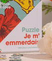 Puzzle terminé – Je m’emmerdais comme décoration murale originale