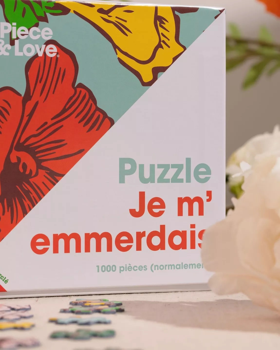 Puzzle terminé – Je m’emmerdais comme décoration murale originale