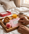 Carte à gratter Coupon d'Amour rose à offrir en couple