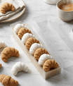 Boîte de 8 sucres en forme de croissant